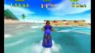 Wave Race 64  Dolphin Park Stunt  28337 pts [upl. by Tome]