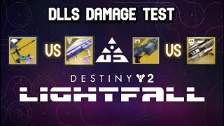 Leviathans Breath Vs Gjallarhorn Vs TwoTailed Fox  DLLS Damage Test  Destiny 2 Lightfall [upl. by Cherish]