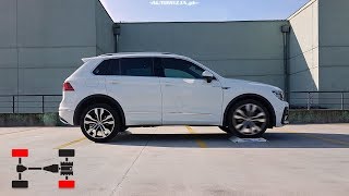 2019 Volkswagen Tiguan 20 TDI 4x4 TEST [upl. by Eilrahc]