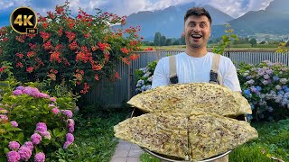 How to Make Qutab  A Taste of Azerbaijani Cuisine 4KHDR [upl. by Euqinim]