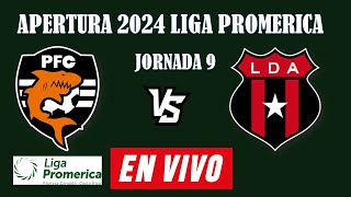 PUNTARENAS VS ALAJUELENSE EN VIVO 🔴 LIGA PROMERICA APERTURA 2024 🔴 JORNADA 9 🔴 MI REACCION EN VIVO [upl. by Atikahc]