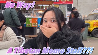 The newest Tibetan Momo Stall in Town 🥟✨interracial korean tibetan tibetanvlogger australia [upl. by Kamerman]