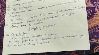 benefits and limitations of e business  emerging modes of business  class 11 business studies [upl. by Drucill]