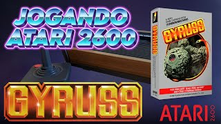 Gyruss Parker Brothers 1984 Jogando Atari 2600 [upl. by Pearl650]