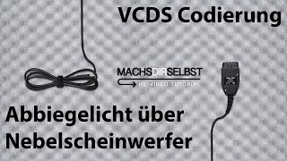 Audi A3 8V Abbiegelicht über NSW codieren mit VCDS Tutorial HD [upl. by Atiner286]