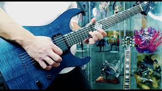 約束 Yakusoku  Roselia Guitar Solo only with ESP MII Sayo [upl. by Aniram]