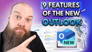 9 AMAZING Features of the New Outlook in Microsoft 365 [upl. by Alleuqcaj]