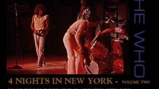 The Who  Wont Get Fooled Again  New York 1974 12 [upl. by Ralina797]