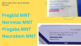 Pregabid MNT  Pregaba MNT Neurokem MNTNervmax MNT sideeffects benifits in Hindi Neurology [upl. by Margalo628]