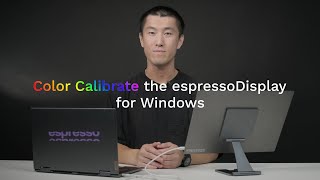 How To Color calibrate your espressoDisplay on Windows [upl. by Wiatt]