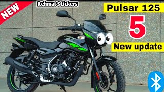 New Bajaj Pulsar 125 Neon 2025 Model  Green Color Launched Price Mileage Review [upl. by Refinej]