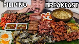 ULTIMATE FILIPINO BREAKFAST  MUKBANG PHILIPPINES  TOL BULOY MUKBANG [upl. by Aya862]