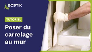 Tutoriel  Comment poser du carrelage au mur  Bostik [upl. by Auhsuj]