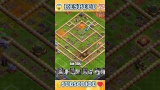 What A COMBO TROOPS 😱 COC ClashOfClans SuperCell Clasher [upl. by Myrtice506]