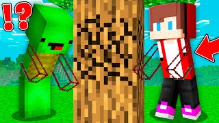 How JJ and Mikey Survived 100 Days without ARMS   Minecraft Maizen [upl. by The]