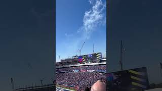 Fighter jets fly over Highmark Stadium before a Bills win [upl. by Ornie]