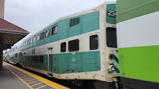 Equipment Move Mid Old Cab Car 234 GO E1014  321 With 611 At Oakville [upl. by Dodie541]