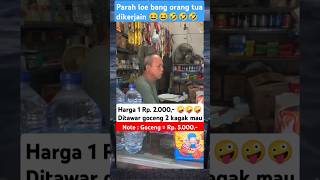 2000 satu goceng dua kagak mau heheeeefunnyvideo [upl. by Arvin]