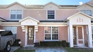 ORLANDO AREA typical townhouse holiday rental property Florida VIDEO [upl. by Yoshiko745]