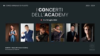 Concerti dellAcademy 2024 FLAUTO  10 luglio 2024 h 21 Live streaming [upl. by Leroj540]