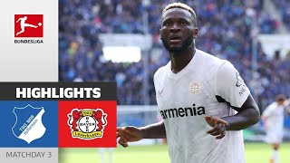 Hoffenheim Vs Bayern Leverkusen Highlights [upl. by Marmion]