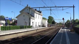 Zevenbergen doorkomst SSN stoomtrein 25 Mei 2017 [upl. by Sherm390]