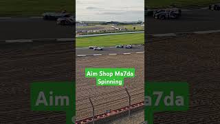 We have a situation Race Car Spinning at Silverstone Circuit [upl. by Ibrek]