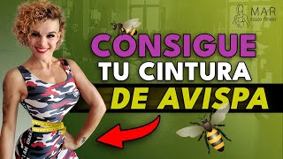 CINTURA DE AVISPA 🐝  El truco definitivo para conseguirla 💪🔥 [upl. by Llenral709]