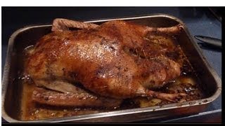 Goose stuffed with mushrooms [upl. by Perrin]