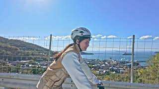 Ebike Cycling Tour on Shodoshima  JAPAN  Shikoku  Jumbo Ferry Short Ver [upl. by Selden887]