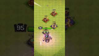 Spiky ball Vs XBow clashofclans cocclangames coc youtube shorts [upl. by Aciret]