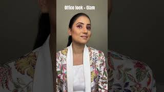 Office Look  Glam harneetkaurartistry officelook officemakeup [upl. by Intruoc]