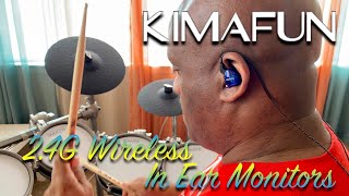 KIMAFUN In Ear Wireless Monitors Are they worth the money [upl. by Annaes]