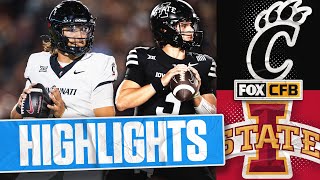 Cincinnati Bearcats vs Iowa State Cyclones Highlights  FOX College Football [upl. by Hsirahc]