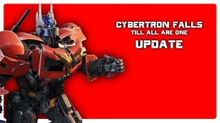 CYBERTRON FALLS TILL ALL ARE ONE PRODUCTION UPDATE 4  FILM PROGRESSFIRST OFFICIAL TRAILER UPDATE [upl. by Fowler743]