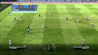 Fifa 12 Match 37FC Utrecht Vs Ajax [upl. by Llahsram]