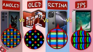 AMOLED vs OLED vs Retina vs IPS LCD vs Super AMOLED explained [upl. by Anak]