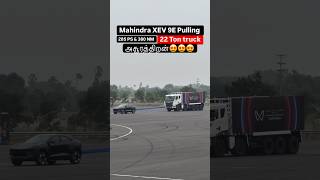 Mahindra XEV 9E அசூரத்திறன்😍 Mahindra MahindraIndia EV Pulling Truck [upl. by Paris]