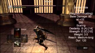 Dark Souls Weapon Guide Straight Swords With Commentary [upl. by Rosenbaum171]