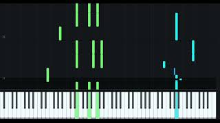 WALTZ IN A MINOR  Chopin B150 Piano visualised [upl. by Baldwin]