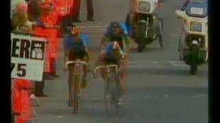 WK wielrennen Ronse 1988 laatste kilometer met val Criquelion [upl. by Lindsay]