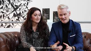 Interview met Camilla Läckberg en Henrik Fexeus over Box [upl. by Vassaux]