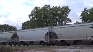 CP640 thru Pewaukee WI on 101324 2x0x0 wCP8573  CP8172 [upl. by Grigson593]