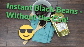 How to Prepare Fast Cook Black Beans  NO OVERNIGHT SOAK REQUIRED [upl. by Asteria]