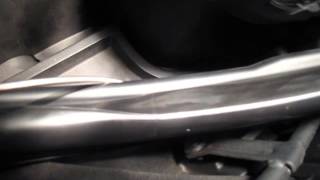 Mazda MX5 MK3 NC1 Drain hole cleaning using Trombone brush [upl. by Duax189]