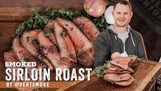 How to Smoke a Sirloin Roast [upl. by Enomed717]