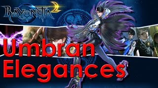 Bayonetta 2  All Umbran Elegances [upl. by Bidget]