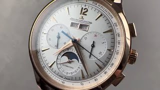 JaegerLeCoultre Master Control Chronograph Calendar Q4132520 JaegerLeCoultre Watch Review [upl. by Sayers614]