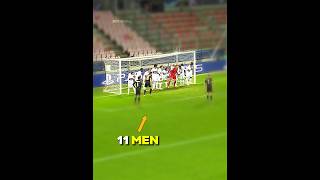 Indirect Free Kick Moments 😳 [upl. by Nollad]