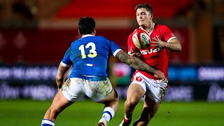 Extended Highlights Wales v Italy  Autumn Nations Cup 2020 [upl. by Nodyroc]